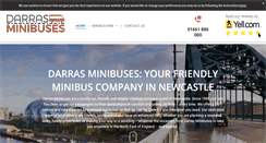 Desktop Screenshot of darrasminibuses.co.uk